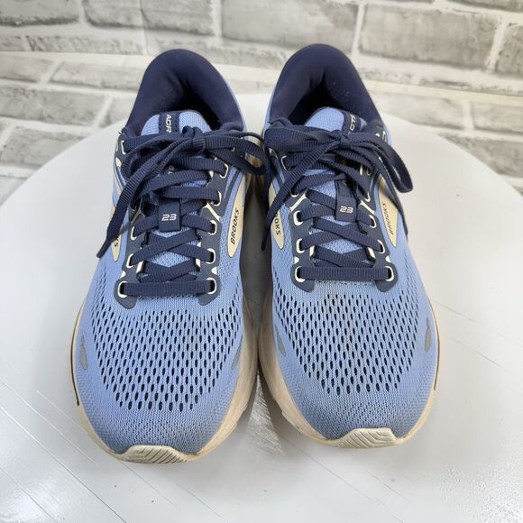 Brooks Adrenaline GTS 23 Women’s Size 9 Vista Blue Linen Running Walking Sneaker - Picture 11 of 11